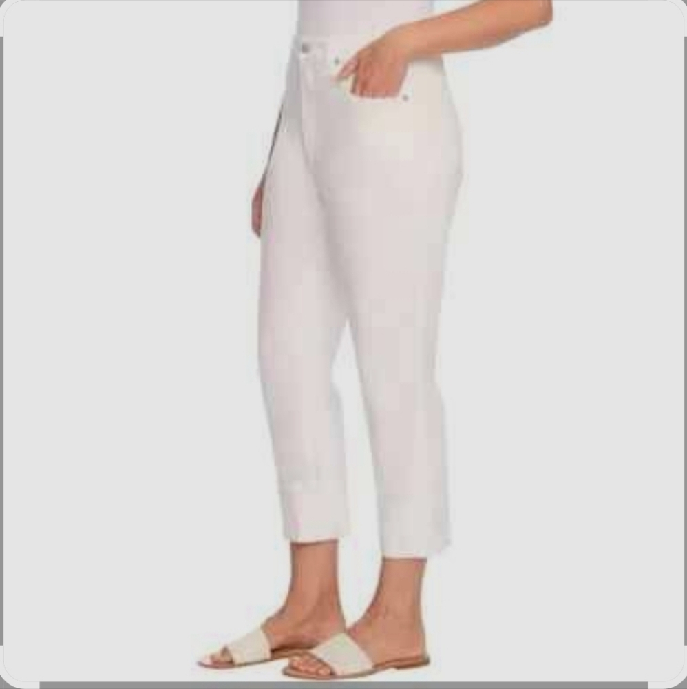 NWT Frye High-Rise White Pants
